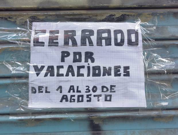 Madrid, cerrada por vacaciones